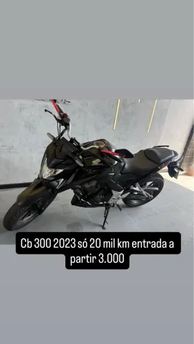 Cb 300f 2023 muito novinha rt Veiculos