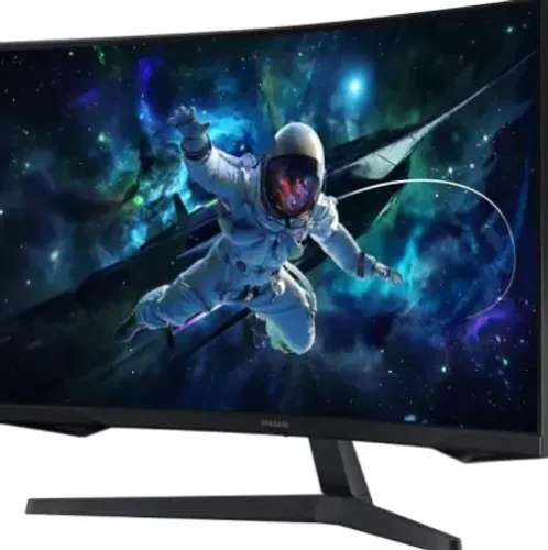Monitor Gamer Samsung Odyssey G5 32, Resolução QHD, Taxa De Atualização De 165Hz & 1ms 