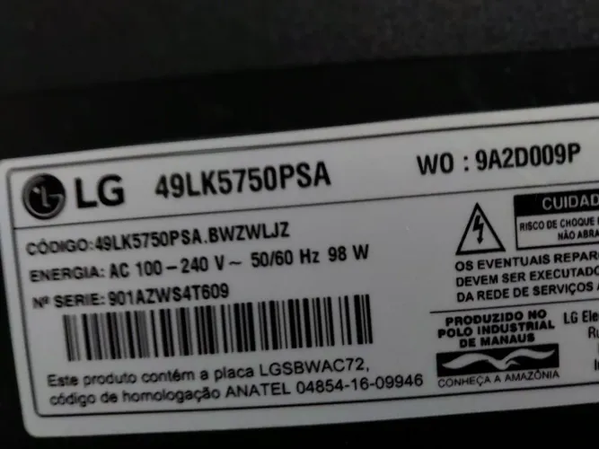 Tv lg 49lk e Samsung  ln32 - tela quebrada