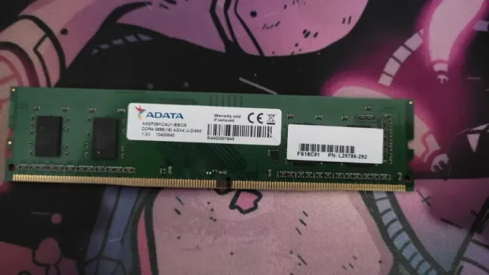 Mémoria Ram ADATA 4GB DDR4 2666MHZ