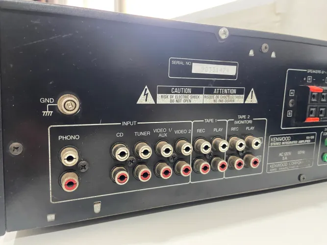 Amplificador Integrado Kenwood KA-128
