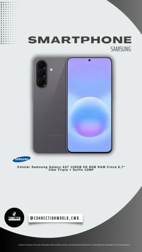 Galaxy A57 128GB 5G novo lacrado