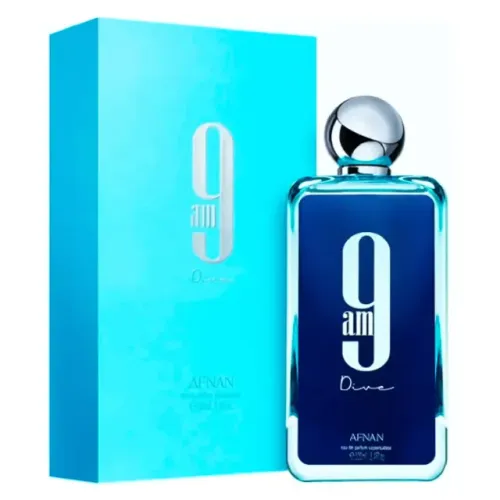 Afnan 9AM Dive Blue 100ml Original PRONTA ENTREGA EM GOIANIA E APARECIDA