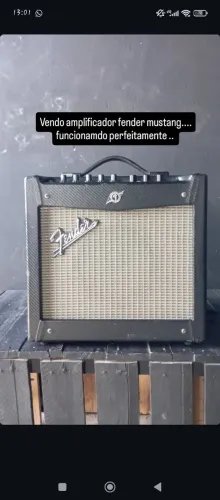 Amplificador Fender mustang 1 - R$ 900