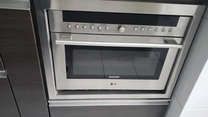 Forno e Micro-ondas Embutido LG SolarDOM - Inox - Funcionando Perfeitamente