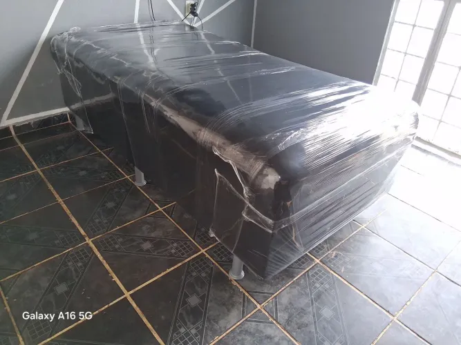 Cama Box Solteiro De Molas Muito Confortável 