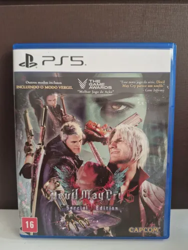 DEVIL MY CRY 5 PLAYSTATION 5 MÍDIA FÍSICA