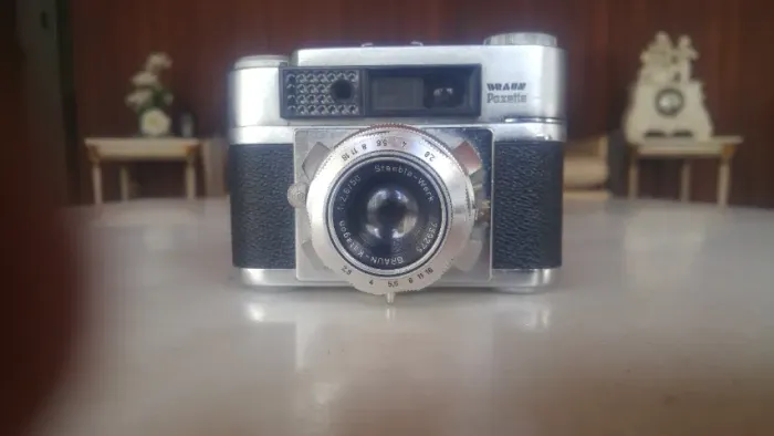 Câmera Analógica Paxette Braum Alemã Raridade Ler a Descritiva no Corpo do Anúncio