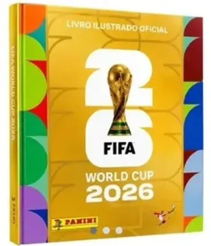 Albúm da copa do mundo capa dura