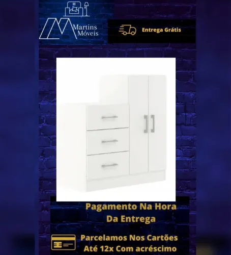GRANDE PROMOÇÃO ROUPEIRO CÔMODA SOLUZIONE ENTREGA GRATIS ACEITA CARTÃO 