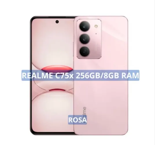 Celular Realme C75x com 256GB