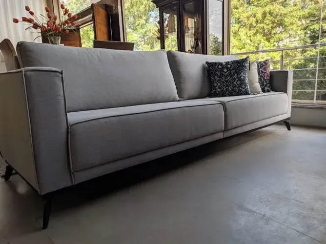 Sofá Bianchi Firenze 2,20m - Higienizado, Design Moderno (Espuma D33 Soft)