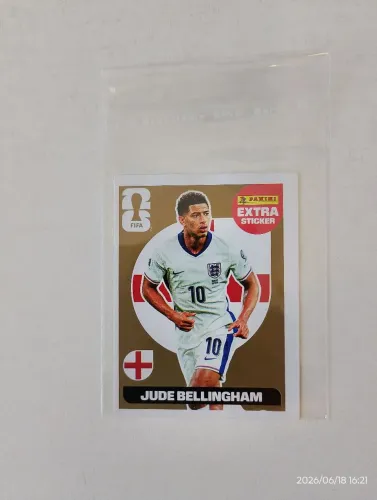 Figurinha legend Jude Bellingham (ouro)