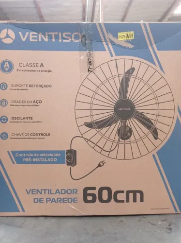 Ventilador de Parede Ventisol 60cm bivolt (COMPRA SOMENTE NA LOJA)