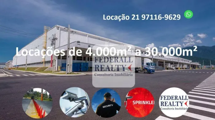 Aluguel de galpão em Seropédica é com a Federall Realty