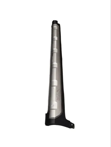 Spoiler Soleira Lado Esquerdo Citroen C3 Xtr 2009 Cinza
