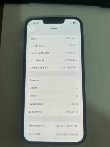 iPhone 13 de 128 gb