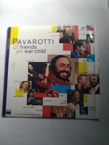 Laser Disc Pavarotti e Friends for war child