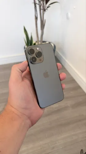 iPhone 13 Pro 128gb Grafite em estado de novo 
