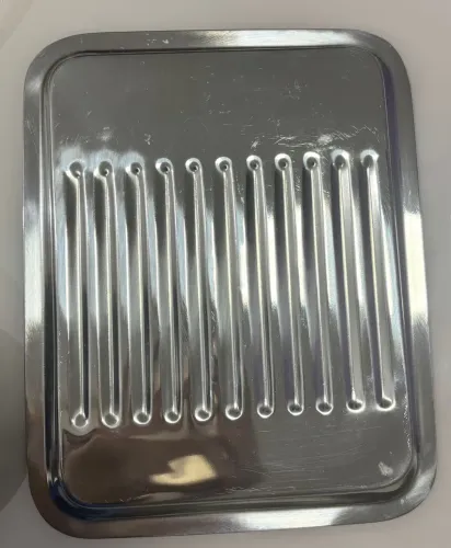 Bandeja com divisória inox GOLGRAN 12 divisórias
