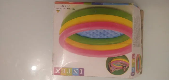 Piscina infantil 275 litros Intex - favor ler o anúncio