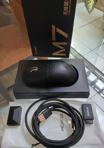 MCHOSE M7 Ultra - PAW3950 + 8K + 42.000 DPI | Mouse Gamer<br>