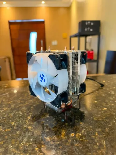 Air Cooler com Led Fortrek Intel AMD