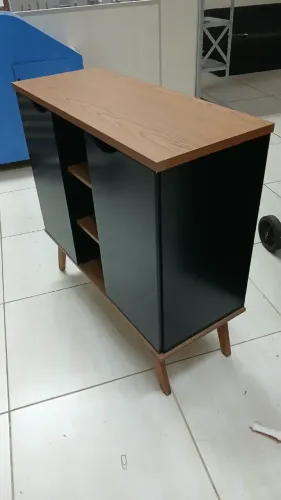 CONJUNTO ARQUIVO MÓVEL + APARADOR PARA ESCRITÓRIO