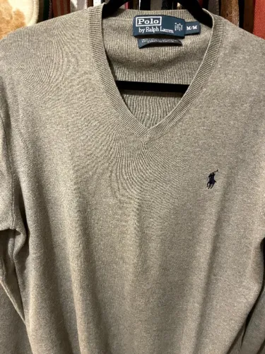 Casaco Clássico, pulôver, Ralph Lauren em excelente estado, Pima Cotton, algodão puro