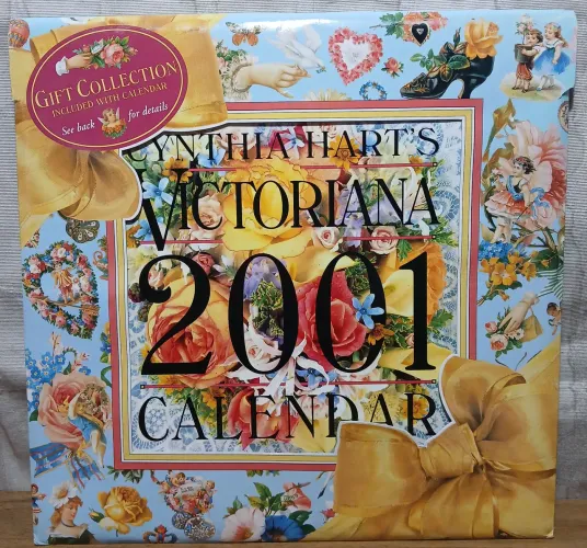 Calendário cynthia hart victoriana 2001