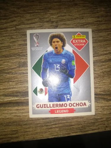 Figurinha ochoa legend prata