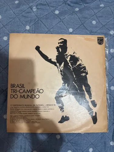 DISCO BRASIL TRI CAMPEÃO DO MUNDO - MÉXICO 70