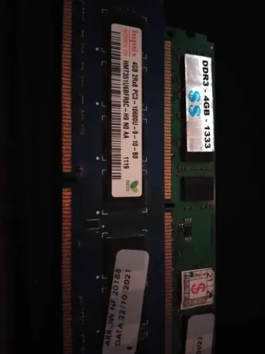 2x4 memorias ddr3 4gb perfeito estado