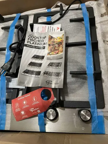 Fogão Cooktop Fischer Platinium / NOVO NUNCA USADO!!