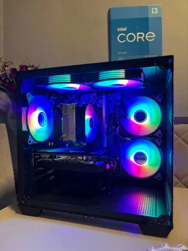 Pc gamer tudo novo perfeito pra jogos e edição de vídeo