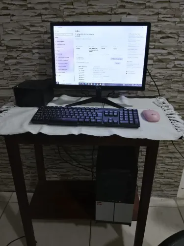 PC Completo com SSD 120GB + Monitor 19" - Pronto para Usar