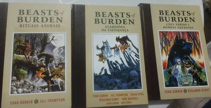 Beasts of Bourden. Rituais animais. 03 volumes hq.