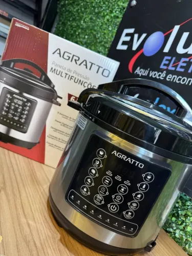 Panela de Pressão Multifunções AGRATTO - PRODUTO NOVO COM GARANTIA