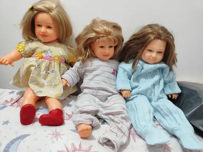 Kit com 3 bonecas Chiquititas