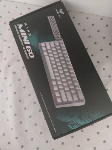 Aula Mini60 Pro HE Hall Effect RGB Tri Mode Gamer Lacrado