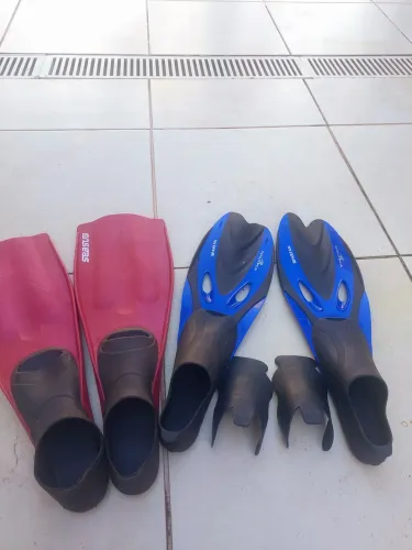 Nadadeira pé de pato