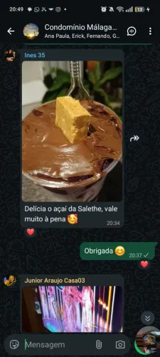 Açaí cremoso trufado 