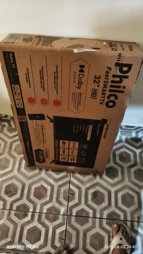 Vende novo lacrado nota fiscal SMART TV PHILCO P32CRB PRETO 32<br>