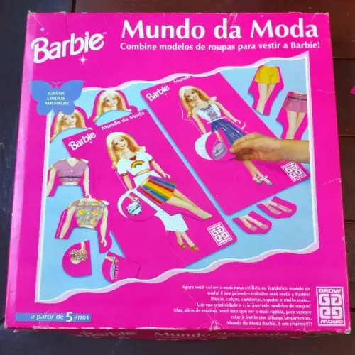 Jogo Barbie Mundo da Moda - Grow