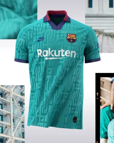 Camisa Barcelona Away 2019/20 Nike - Rivaldo 11 - Excelente Estado