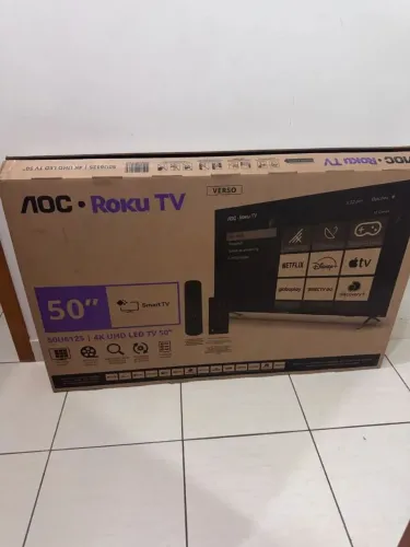 Tv 50 AOC nova na caixa