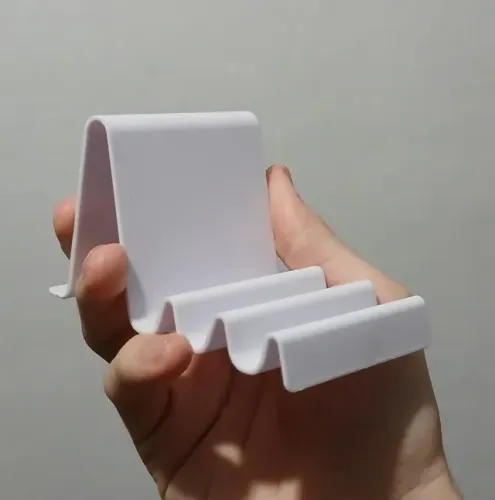 Suporte de Celular Branco Regulagem 3 Níveis