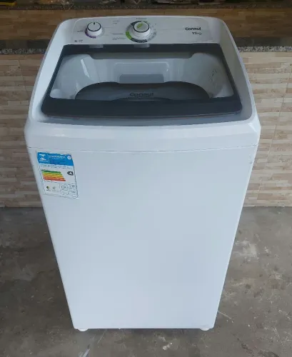 Maquina de lavar roupa consul 11kg seminova ainda toda no plástico frete grátis