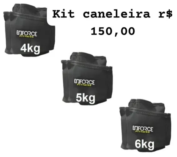 Kit caneleira academia