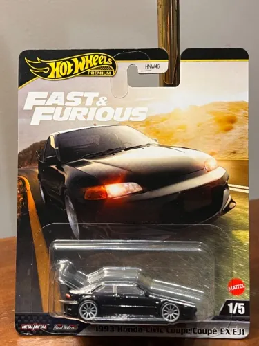 Hot Wheels Premium 1993 Honda Civic Coupe/Coupê EX EJ1